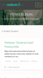 Mobile Screenshot of perkebunan.org