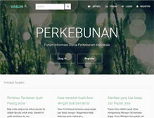 Tablet Screenshot of perkebunan.org